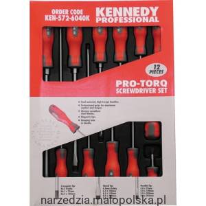 Zestaw wkrętaków Pro-Torq 12szt. Kennedy KEN5726040K