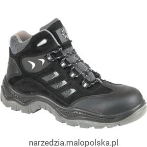 BLACK LEATHER NON-METALLIC SAFETY BOOT SZ.11-4114 PRO-19 PRO20
