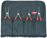 Zestaw szczypiec do pierścieni wewn. i zewn 19-60mm Knipex (00 19 57)
