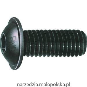 Śruba M10x30 imbusowa łeb kulisty din7380 10.9 100szt. Qualfast QFT6043062S