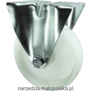 Kółko stałe z blaszką mocującą 160mm nylonowe Atlas Workholders ATL9450832K