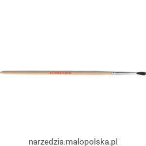 Pędzelek artystyczny No.6 z drewnianym trzonkiem i spiczastym czubkiem Kennedy KEN5336706K