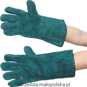 Rękawice robocze skórzane długie zielone rozm. 11 Tuffsafe TFF9611600K PRO20
