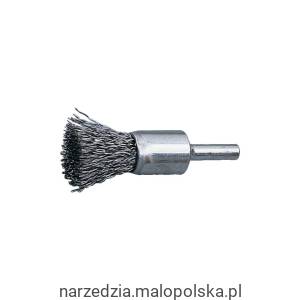 Szczotka druciana 30mm 30SWG pędzlowa z płaskim końcem York Abrasives YRK2956800K