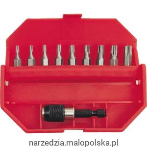Komplet bitów Torx z otworem 10szt. Kennedy KEN5736440K