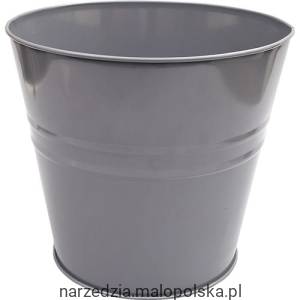 Kosz na śmieci metalowy 15l czarny Offis OFI8430020K