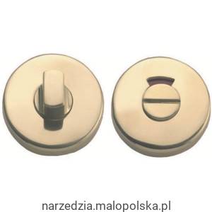Osłona zamka z polerowanego mosiądzu łazienkowa Matlock MTL9494800K