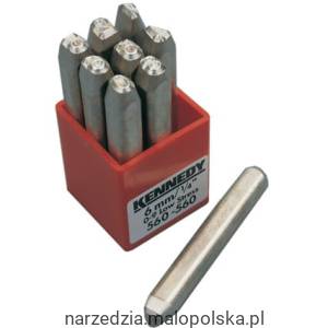 Zestaw znaczników 3mm cyfrowych 9szt. numeratory Kennedy KEN5606020K MTM-PRO