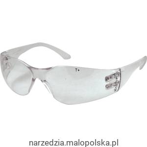 Okulary ochronne CLEAR GLASSES WRAPAROUND EN166 1FT Sitesafe SSF9601600K