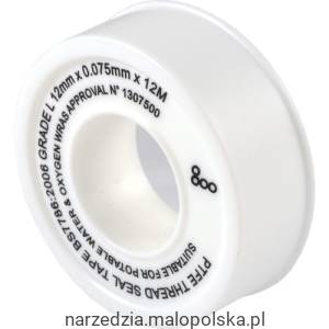 Taśma PTFE wodna 12mm 12m Kennedy KEN9839000K