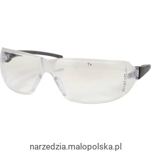 Okulary ochronne CLEAR GLAASES COMFORT SOFT TEMPLES EN 166 1FT Tuffsafe TFF9601940K