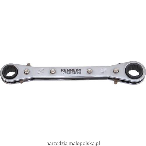Klucz 1/4"x5/16" oczkowy zapadkowy calowy KEN5829732K KEN-582-9732K