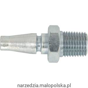 Złączka pneumatyczna 1/4" BSPT MALE SCHRADER COUPLING ADAPTOR Kobe KBE2596998G KBE-259-6998G
