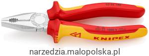 Szczypce uniwersalne 160 1000V chrom Knipex (03 06 160)
