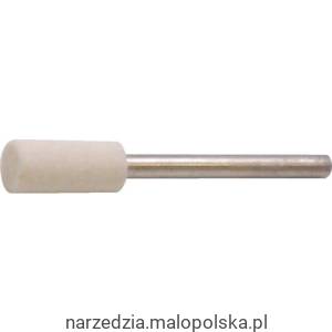 Polerownica 6mm x14mm trzpień 3mm filcowa walcowa York Abrasives YRK2471060K
