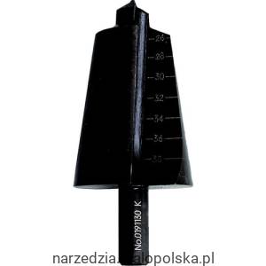 Wiertło 16-30mm HSS stopniowe stożkowe do blach i rur Sherwood SHR0191120K