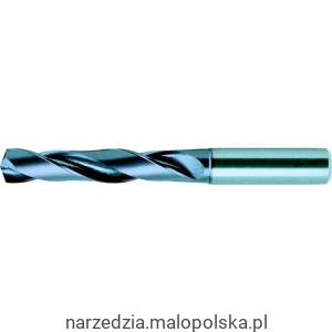 Wiertło węglikowe 5mm 3xD powłoka Q DIN 6537 SwissTech SWT1583550S