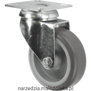 Kółko obrotowe z blaszką mocującą 125mm gumowe Atlas Workholders ATL9450256K