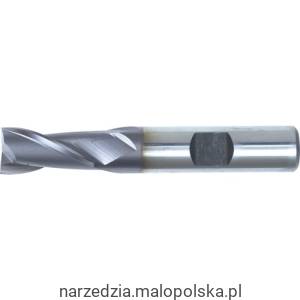 Frez trzpieniowy 8mm HSS-Co 8% TiCN chwyt Weldon 2 ostrza kobaltowy SwissTech SWT1630238A