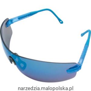 Okulary ochronne azure niebieskie lustro Tuffsafe TFF9603520K PRO19-20