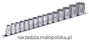 Zestaw nasadek 1/2" na wieszaku 10-32/15 Unior (622635) 190H12P15