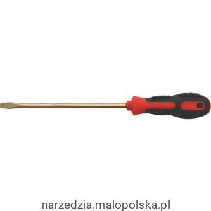 Wkrętak płaski nieiskrzący 6mm x100mm 4"x1/4" Be-Cu Kennedy KEN5753960K