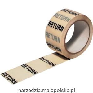 Taśma do znakowania rur RETURN 50mm 33m Avon AVN9642150K