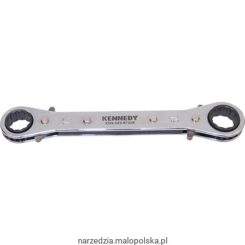 Klucz 17x19mm oczkowy zapadkowy KEN5829725K KEN-582-9725K