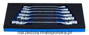 Zestaw kluczy nasadowych przegubowych w module 8-22/6 Unior (621072) 964/17SOS