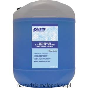 Niebieski środek chłodzący i przeciw zamarzaniowy 20l Solent SOL7405855C