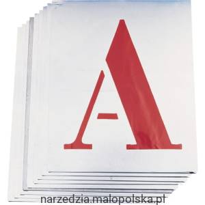 Matryce 100mm literowe stalowe 26szt. Kennedy KEN5613100K