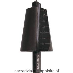 Wiertło 26-40mm HSS stopniowe stożkowe do blach i rur Sherwood SHR0191130K