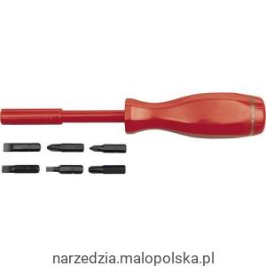 Zestaw wkrętak z 6 wymiennymi końcówkami Kennedy KEN5737060K PRO19