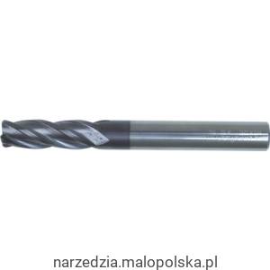 Frez 8x1mm 4 ostrza zaokrąglone powłoka Q trzpieniowy węglikowy SwissTech SWT1658607K PRO19