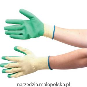 Rękawice robocze lateksowe bezszwowe rozm. 9 Tuffsafe TFF9616002C PRO20