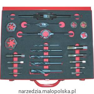 Zestaw do gwintowania BSP(F) 22szt. Sherwood SHR0869989K