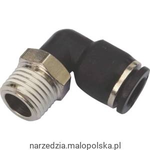 Złączka kątowa z gwintem zewnętrznym stożkowym 8mm G1/2 KEC8-4MT Kennedy KEN2913180K PRO19-20