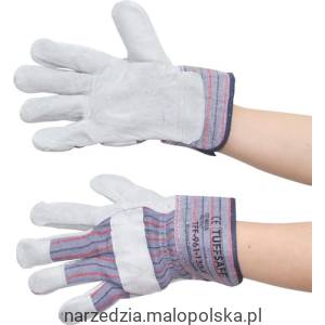 Rękawice robocze skórzane chromowe rozm. 10 Tuffsafe TFF9611300K PRO20