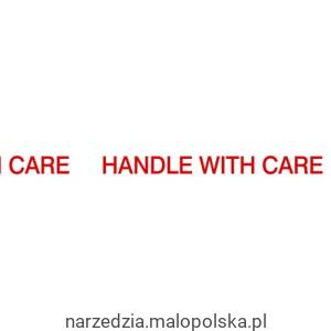Taśma z nadrukiem Handle with Care 50mm 66m Avon AVN9816210K PRO19