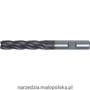 Frez trzpieniowy Ripper 10mm drobne zęby chwyt Weldon TiAlN HSS-Co SwissTech SWT1632670A