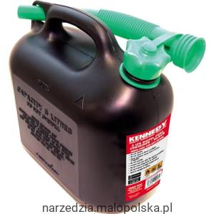 Pojemnik na paliwo 5l czarny kanister Kennedy KEN5039030K