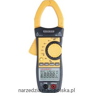 Automatyczny cyfrowy miernik klamrowe 1000 AC/DC DCM070 Edison EDI5163800K PRO19