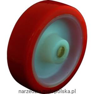 Kółko 80mm polinuretanowe z wnętrzem nylonowym