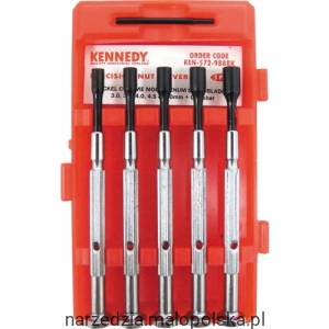 Zestaw wkrętaków sześciokątnych tulejkowych 3-5mm 5szt. Kennedy KEN5729888K PRO20