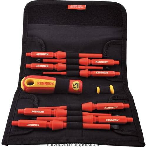 Zestaw izolowanych wkrętaków w etui 10szt. Kennedy KEN5725870K