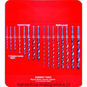 Zestaw wierteł No.6-24 do muru i betonu 16szt. Kennedy KEN0555320K