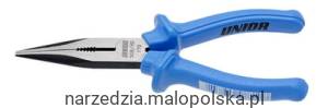 Szczypce półokrągłe długie z bocznym ucinakiem częścią chwytową proste 200mm Unior (608711) 508/4G